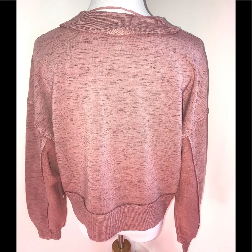 NWT Free People Movement Surplice Legging Wrap Sweatshirt Set Large.